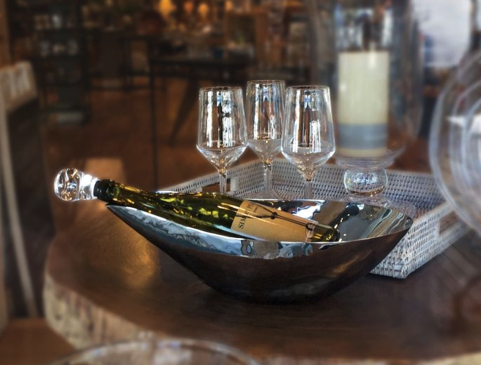 Adding Shine with New Handcrafted Hammered Bowls
