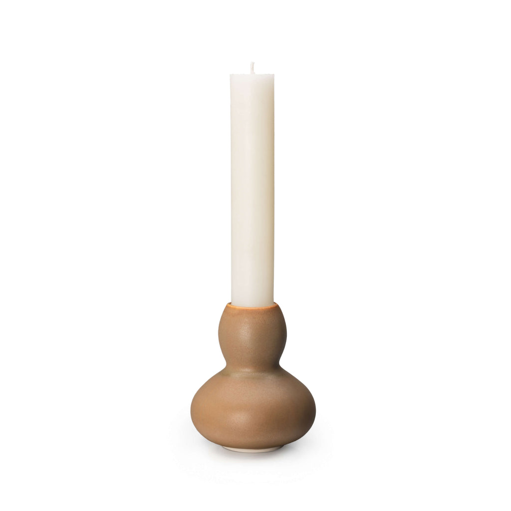 Woodstock Pottery Candlestick view 2