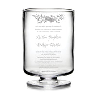 Nantucket Hurricane in Gift Box - L with Engraved Wedding Invitation view 1