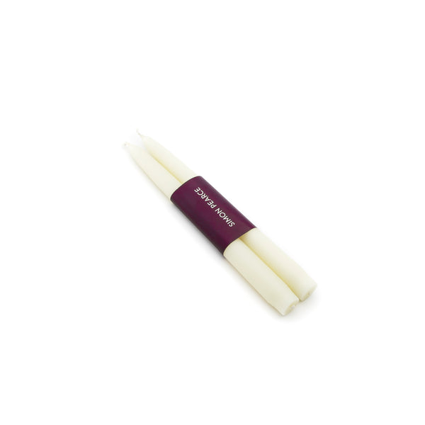 Taper Candle, Set of 2 — Ivory view 2