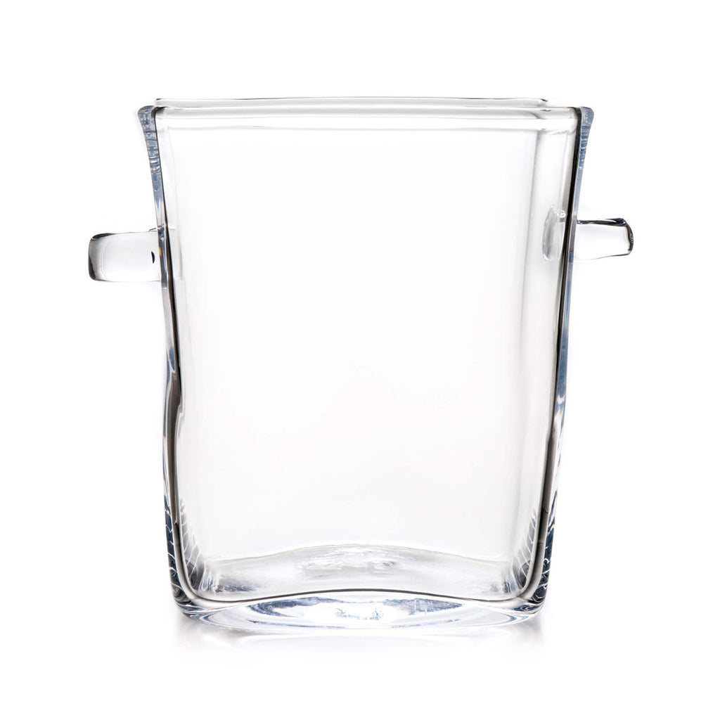 Woodbury Ice Bucket with Engraved Wedding Invitation view 2