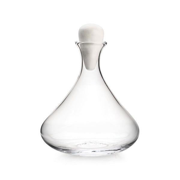 Vintner Wine Decanter with Marble Stopper view 1