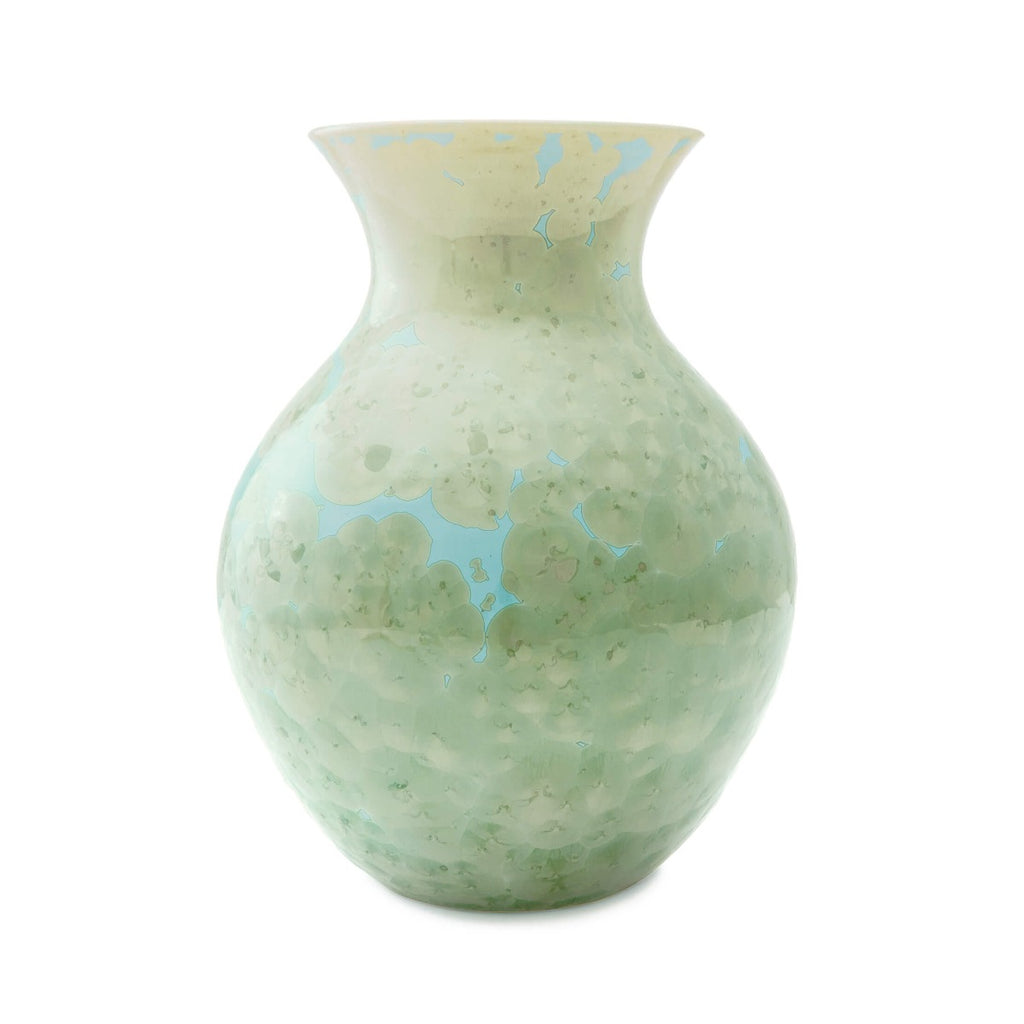 Curio Crystalline Vase - L - 2nd - Jade view 1