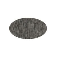 Grey Flannel Bamboo Oval Placemat view 1