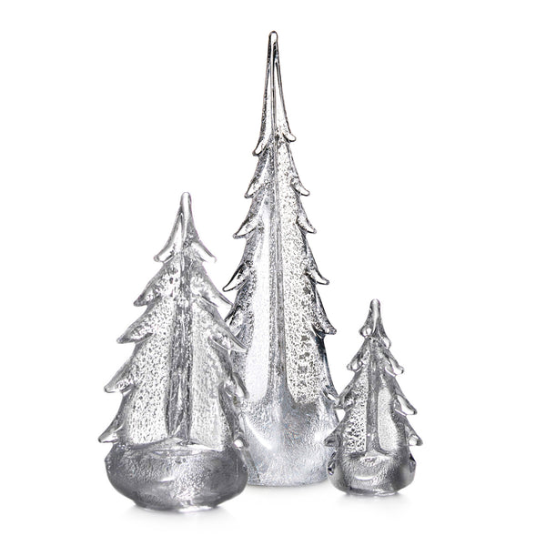 Silver Leaf Evergreen Trio view 1