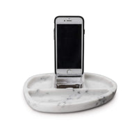 Woodbury Desk Caddy — White Marble view 2