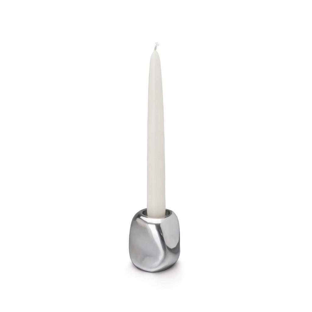 Riverstone Cast Sculpted Taper Holder view 4