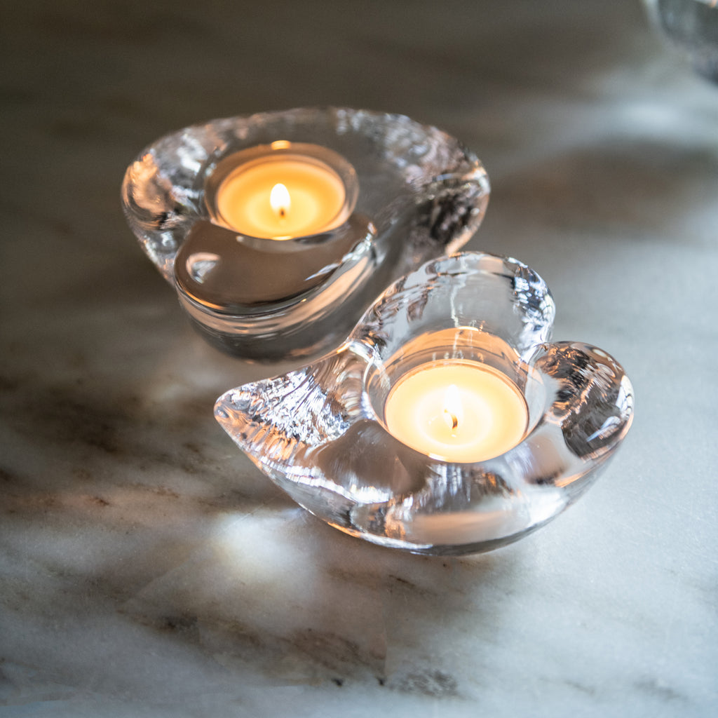 Twist Heart Tealight in Gift Box - Set of 2 view 5