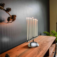 Riverstone Menorah in Gift Box view 5