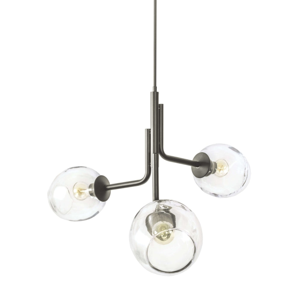 Caledonia Chandelier with 3 Globes view 6