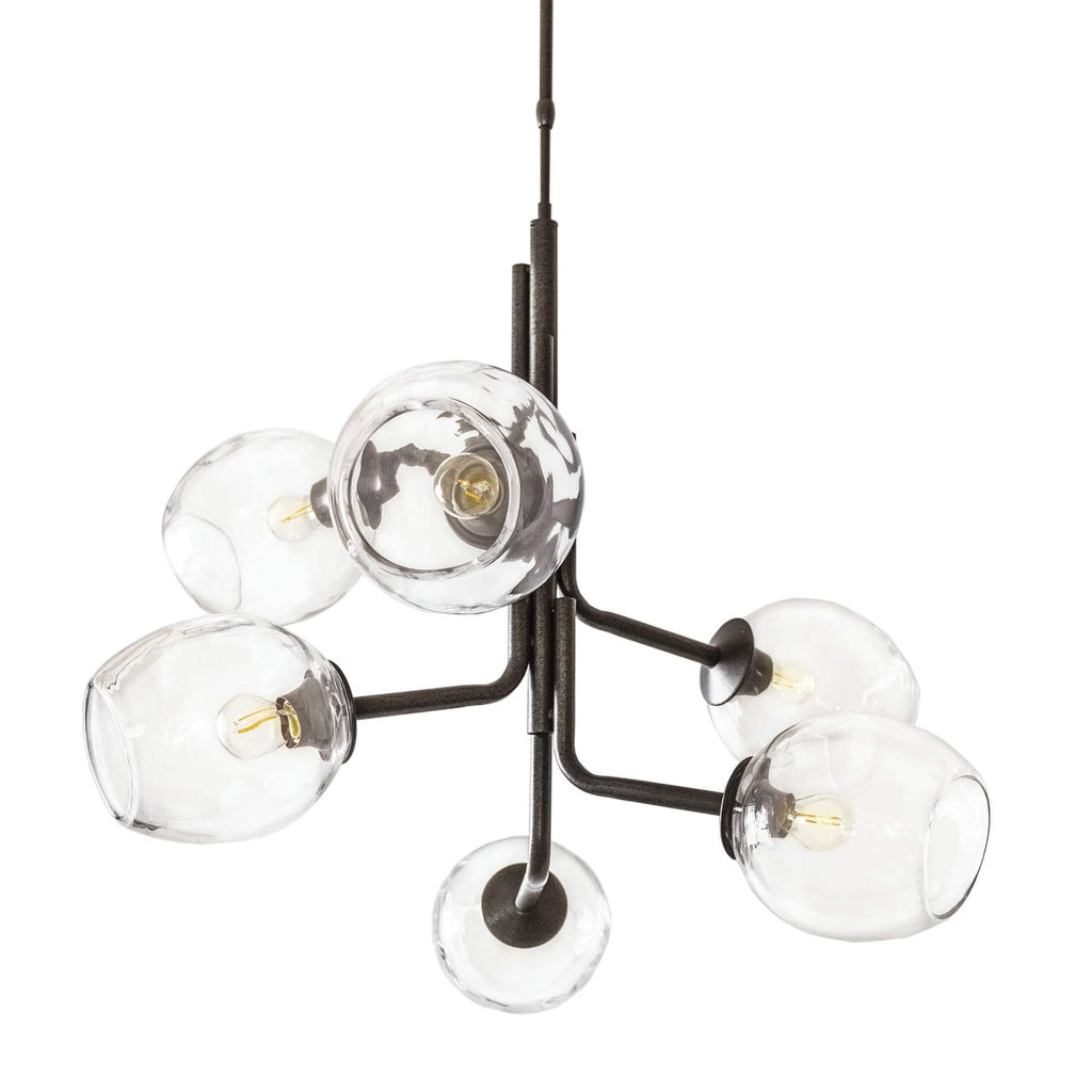 Caledonia Chandelier with 6 Globes view 3