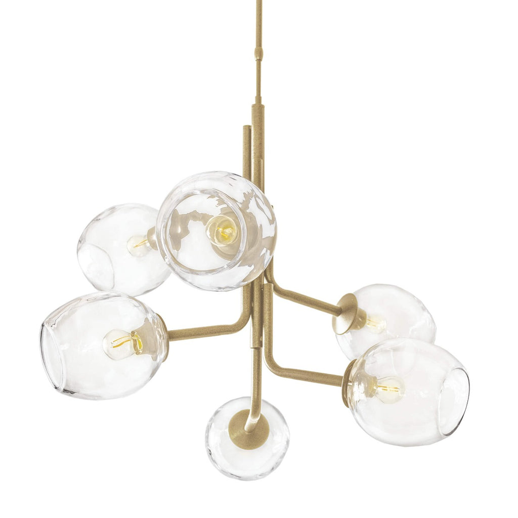 Caledonia Chandelier with 6 Globes view 5