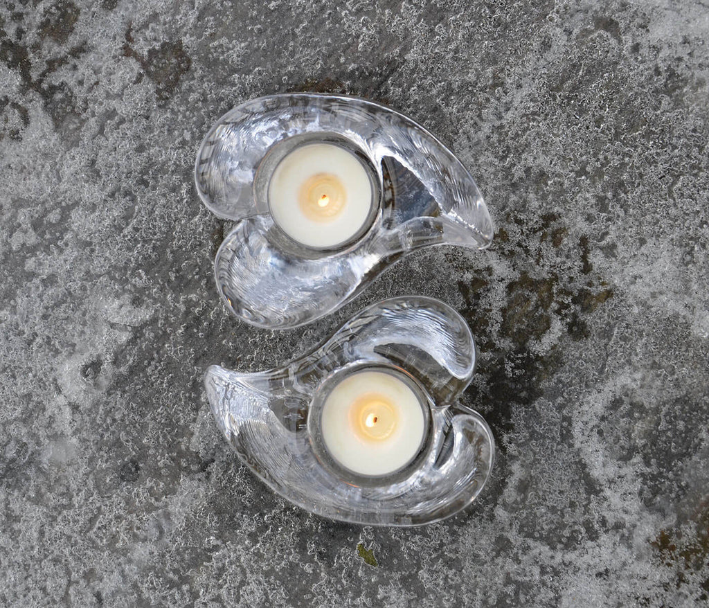 Twist Heart Tealight in Gift Box - Set of 2 view 6
