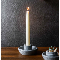 Alpine Soapstone Taper Candle Holder view 2