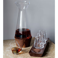 Ludlow Whiskey, Set of 4 — Wood Base view 3