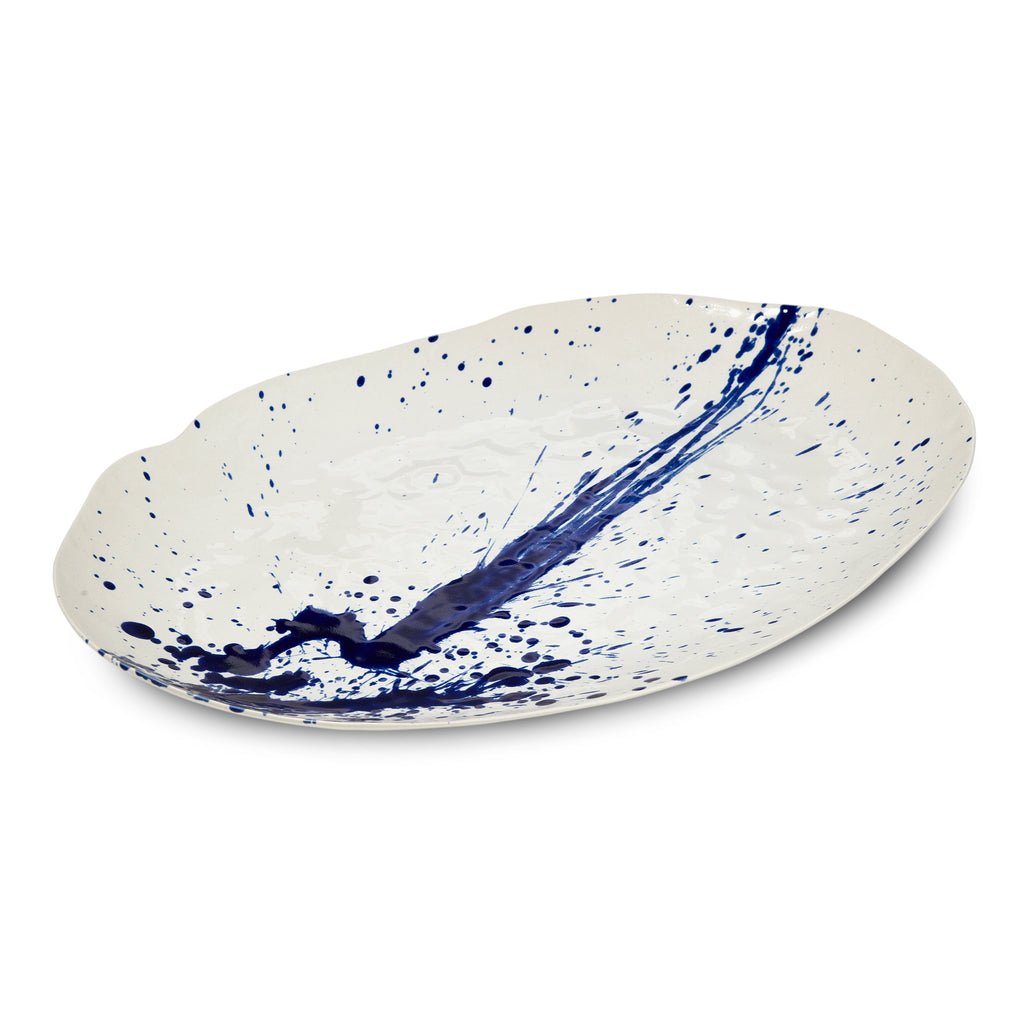 Burlington Oval Platter - L - Artisan Blue 2nd view 2