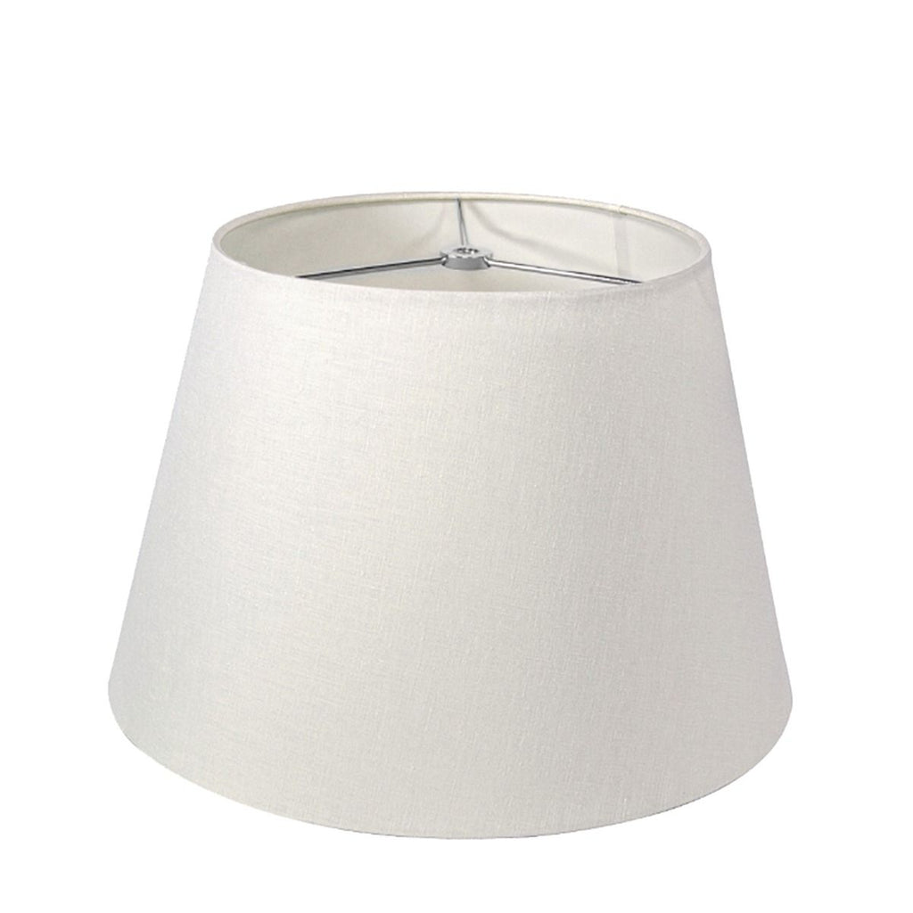 Pembroke Linen Shade, 14" — White
